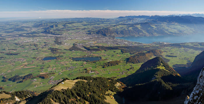 Blick auf die Region Thun @ Jan Ryser