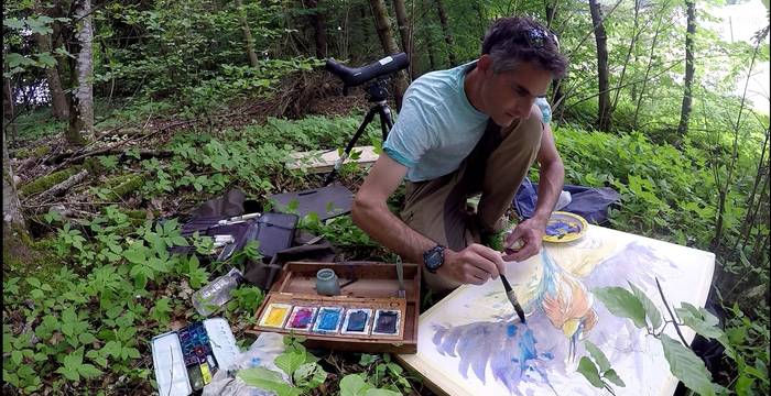 Malen in der Natur