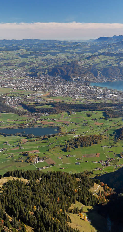 Blick auf die Region Thun @ Jan Ryser