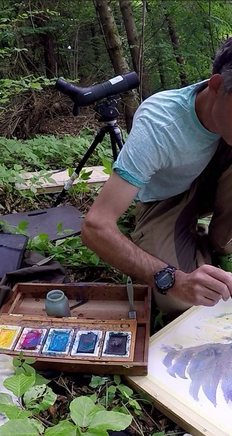 Malen in der Natur