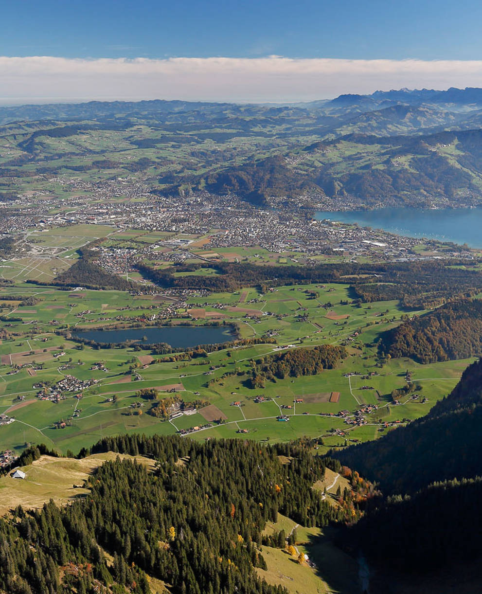 Blick auf die Region Thun @ Jan Ryser